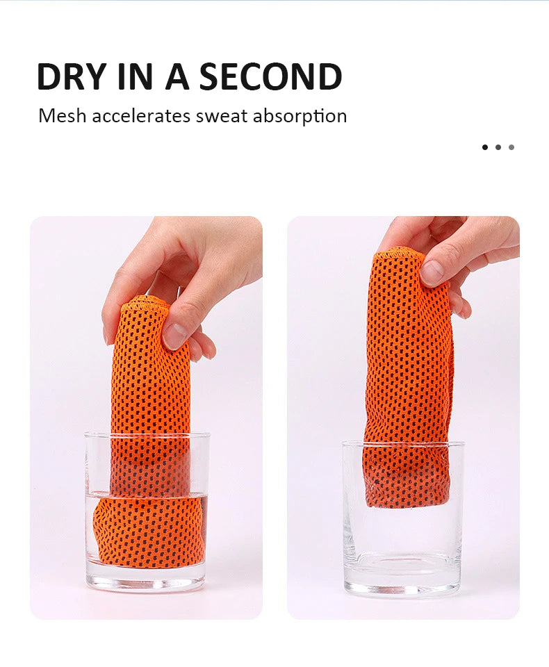 Instant Relief: Quick Dry Cooling Towel - Beat the Heat!