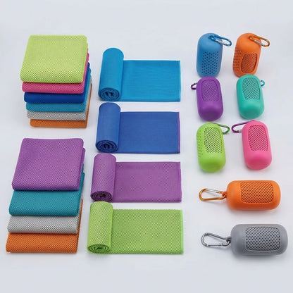 Instant Relief: Quick Dry Cooling Towel - Beat the Heat!