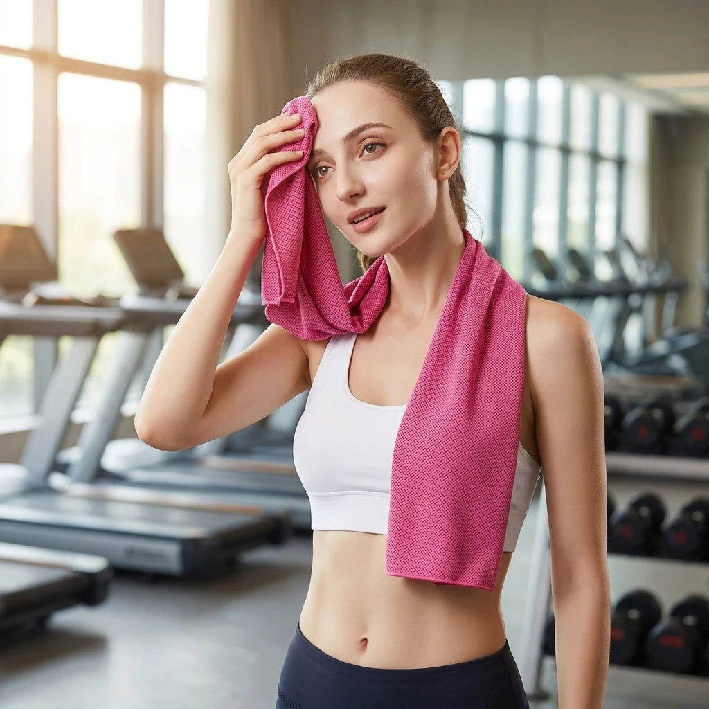 Instant Relief: Quick Dry Cooling Towel - Beat the Heat!