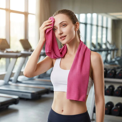 Instant Relief: Quick Dry Cooling Towel - Beat the Heat!