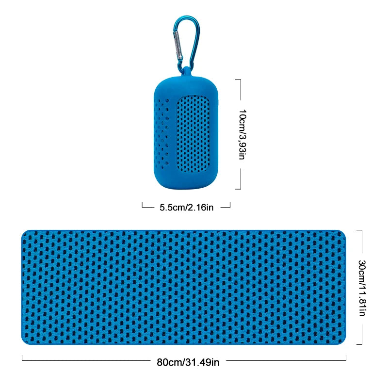 Instant Relief: Quick Dry Cooling Towel - Beat the Heat!