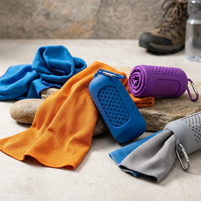 Instant Relief: Quick Dry Cooling Towel - Beat the Heat!